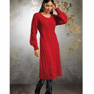 Midnight velvet sweater dress size 1x